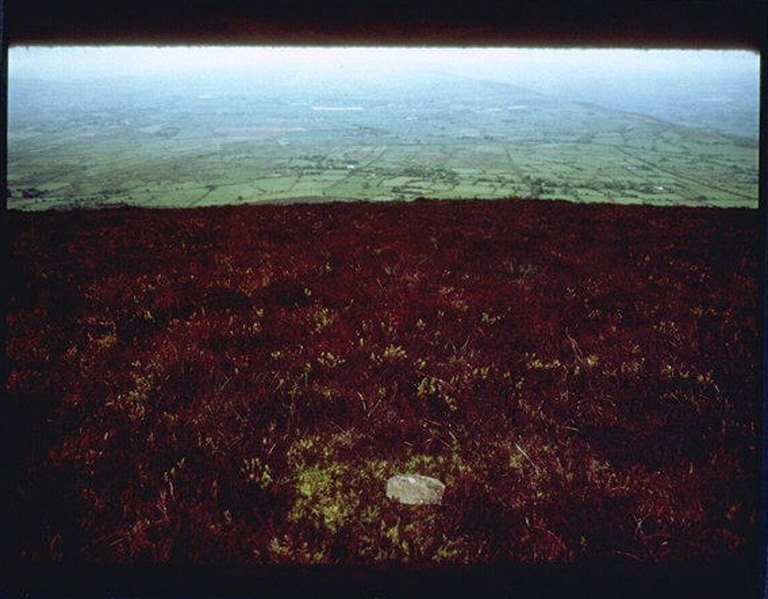 A stone carried from the bottom to the top of Mount Slievenamon,Ireland 1981