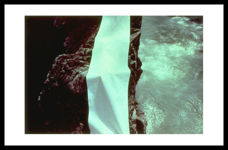 Paper and Stone Between Still Water and Rushing Water, Vancouver Island 1984
