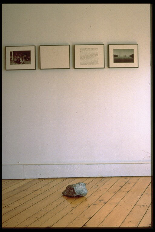 Jim Voisey, Labrador 1988 (from The Distance Between Two Points isMeasured in Memories)