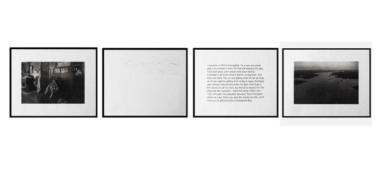 Hilda Dickers, Labrador 1988 (from The Distance Between Two Points isMeasured in Memories)
