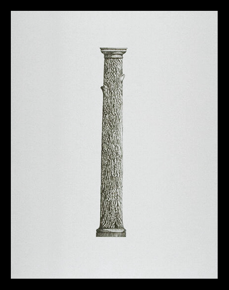 Study for a Bronze Tree Column